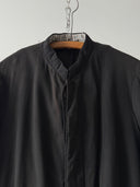 Antique ≈1920s French ‘Solide’ Buttons Black Cassock Jacket