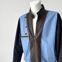 Faconnable Lambskin Leather Brown Jacket