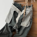 WW2 Era Swiss Army Boro Style Faded Repaired Pants