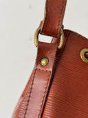 90s Vintage Louis Vuitton 1994 Epi Petit Noe Leather Bucket Bag Burgundy