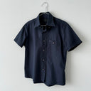 Prada 2011 Pocket Short Sleeve Button Cotton Shirt