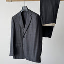 Canali Exclusive Super 150’s Two Button Grey Wool Two Piece Suit