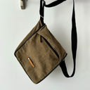 2000s Vintage Y2K Diesel Avant Garde Corduroy Crossbody Bag