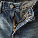 Levi’s 511 Distressed Selvedge Slim Blue Jeans Pants