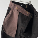 Antique 1930s Swiss Work Railroad Buckle Back Wool Pants