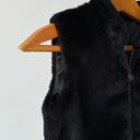 Jean Paul Gaultier Junior 2013 Black Faux Fur Gilet