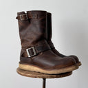 Red Wing 2975 USA Engineer Brown Faded Leather Boots