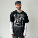 Vintage Y2K Tapout ‘Fighters Only’ Affliction Skate T-Shirt