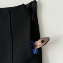 Prada Black Midi Skirt