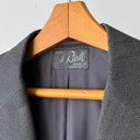 Vintage 1960s Austrian Style Single Breasted HBT Two Button Suit