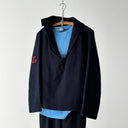 1961 Dated French Navy Wool Sailor Smock