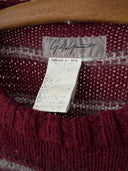 1990s Yohji Yamamoto Mohair Striped Sweater