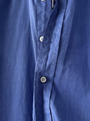 80s Katharine Hamnett London Blue Cotton Shirt