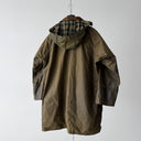 1970s Vintage Barbour Gamefair Waxed Jacket With Lined / Hooded