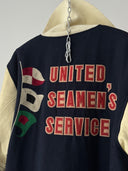 Vintage 80s United Seamen’s Service by ‘Et Vous’ Varsity Jacket