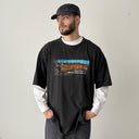 Y2K Vintage 2002 Harley Davidson ‘New Zealand’ Distressed Tee