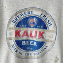 Vintage 90s Kalik Beer Art Faded Painted T-Shirt