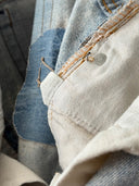 1970s Vintage Levi’s 717 0617 USA Hippie Fringe Jeans Pants