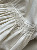 ≈1880s Antique Victorian Era French Dress/Nightgown Linen Shirt