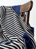 1990s Issey Miyake Boxy Striped Knit Sweater