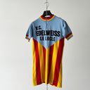1970s Vintage Castelli ‘Edelweiss Le Locle’ Cycling Wool Jersey