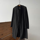 Antique ≈1920s French ‘Solide’ Buttons Black Cassock Jacket