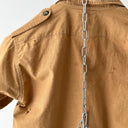 Vintage Original 1940s WW2 British Boy Scouts Patches Button Short Sleeve Shirt