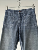 1970s Levi’s White Tab BIG E Women’s  Flare Corduroy Pants
