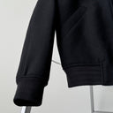 A.P.C. Rue Madame Paris ‘Mathieu’ Black Wool Bomber Jacket
