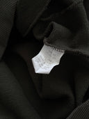 Xagon Man Distressed Skull Avant Garde Full Zip Asymetrical Hoodie