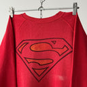 1970s Vintage DC Comics Superman Made in USA Promo Red Sweatshirt