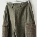Original WW2 1940s Dated Swedish Army M39 Wool Trousers