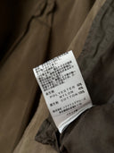 Ten C Double Breasted Belted Khaki Long Trench Coat