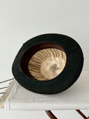 1940s Herbert Johnson England Black Bowler Hat