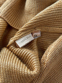 1980s Hermes Paris Women’s Gold Silk Sweater
