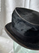 Art Deco Antique Victorian British Fur Top Hat