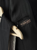 1960s Vintage Austrian Style Three Piece Black Suit