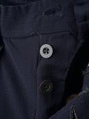 ≈1950s Vintage French Faded Navy Men's Suit Trousers