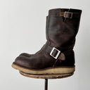 Red Wing 2975 USA Engineer Brown Faded Leather Boots