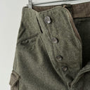 Original WW2 1940s Dated Swedish Army M39 Wool Trousers