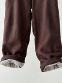 1920s French Workwear ‘Boro’ Buckle Back Faded Winter Pants