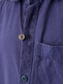 1950s Swiss Workwear Railway Smock Long Jacket