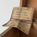 Antique ≈1900s F. Missler Bremen Steamship Canvas Boat Ticket Pouch