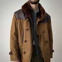 1950s French ‘Canadienne’ Barnstormer Mackinaw Lined Coat