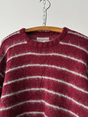 1990s Yohji Yamamoto Mohair Striped Sweater