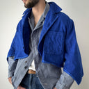 1960s French Workwear Sanfor Cropped Chore Jacket
