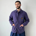 1960s Swiss Workwear Railway Faded Chore Jacket