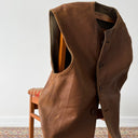 1940s WW2 Era British Army Leather Jerkin Gilet