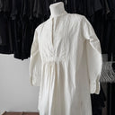 1910s Edwardian Dress Long Smock Shirt