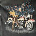 Vintage 1992 Harley Davidson Pittsburgh Faded Distressed T-Shirt